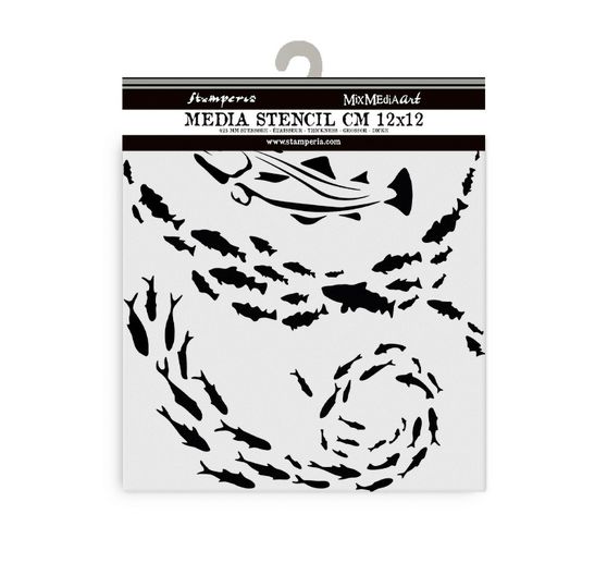 Stencil Set "Silent Sea", 8 stencils