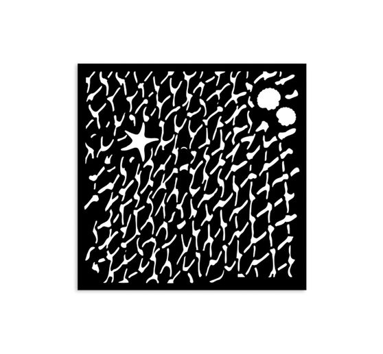 Stencil Set "Silent Sea", 8 stencils
