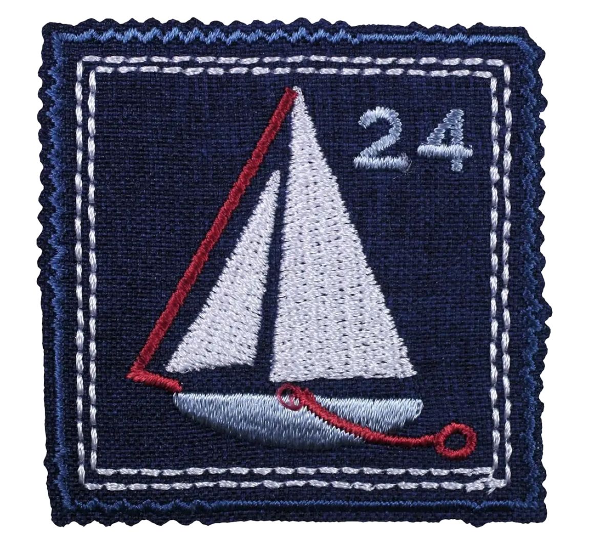 Pym Strijkapplicatie "Zeilboot"