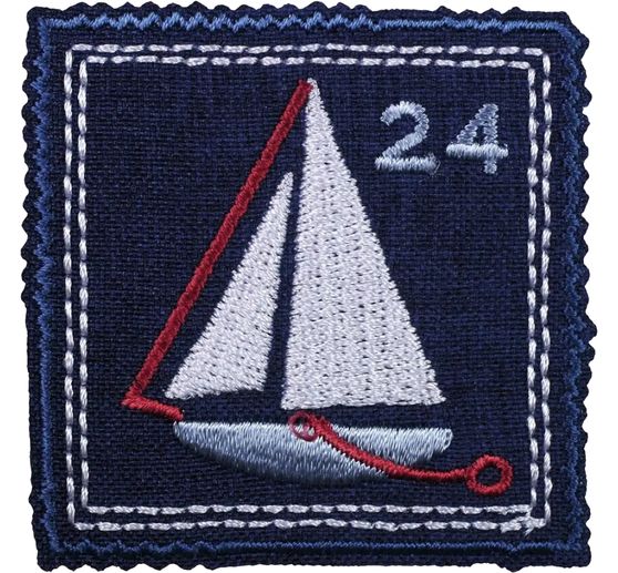 Pym Strijkapplicatie "Zeilboot"