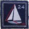 Pym Strijkapplicatie "Zeilboot"