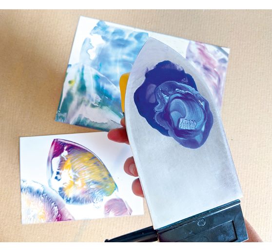 Encaustic painting iron