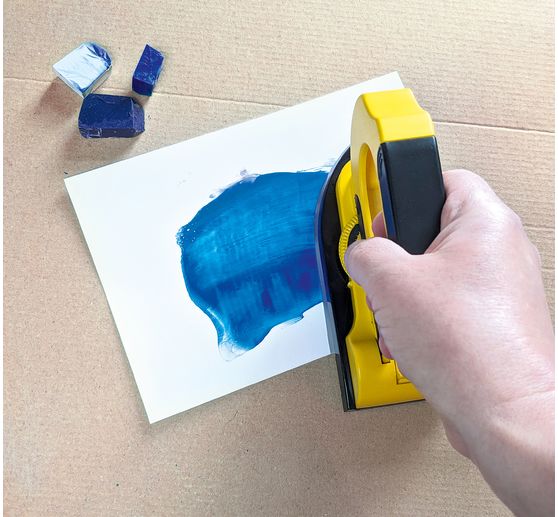 Encaustic painting iron