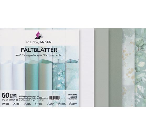 Vouwpapier "Eucalyptus"