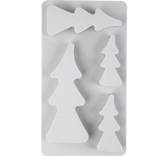 Siliconen gietvorm "Kerstbomen"
