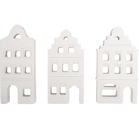 Siliconen gietvorm "Scandinavische huizen"