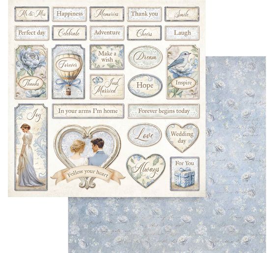 Scrapbook block "Timeless"
