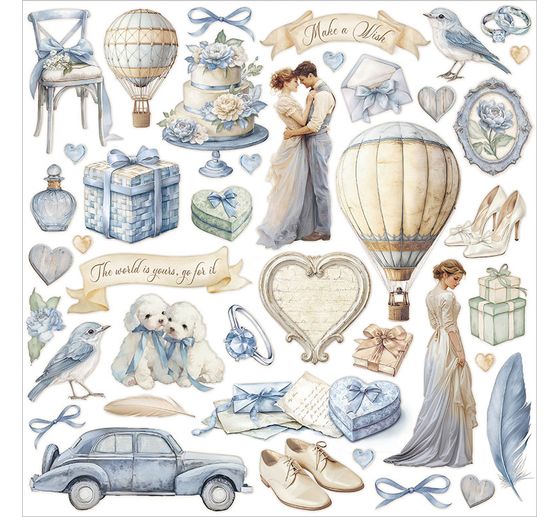 Scrapbook block "Timeless"