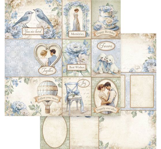Scrapbook block "Timeless"
