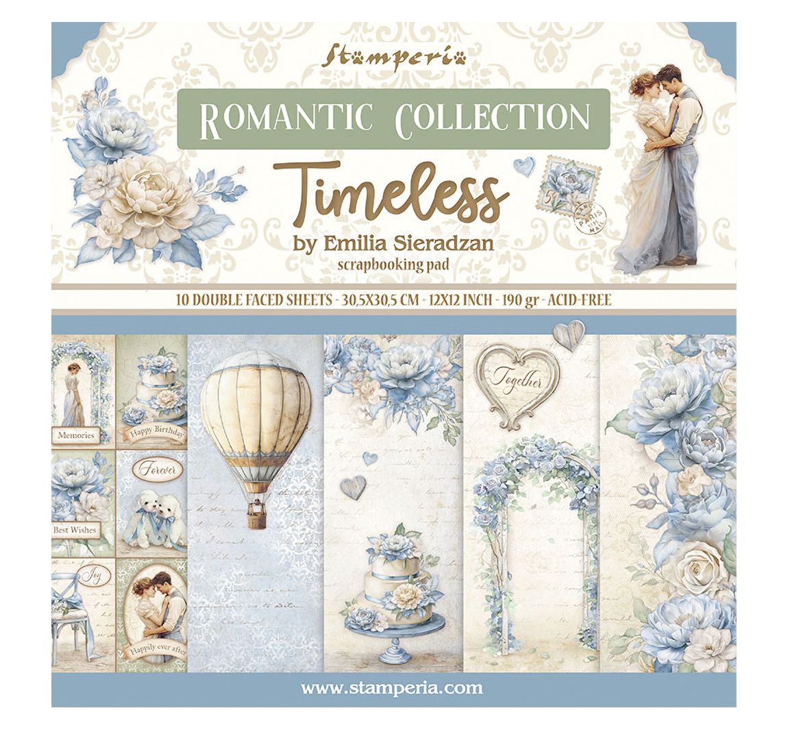 Scrapbook blok "Timeless"