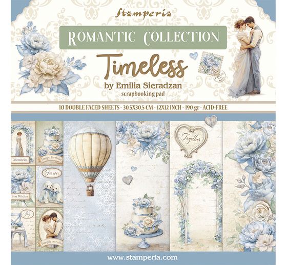 Scrapbook block "Timeless"
