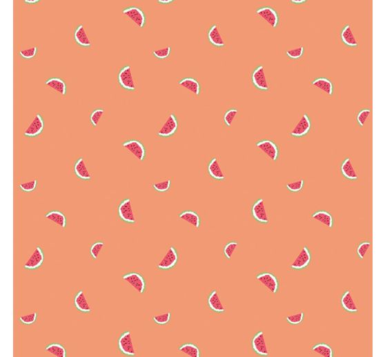 Jersey stof Neon "Melon"