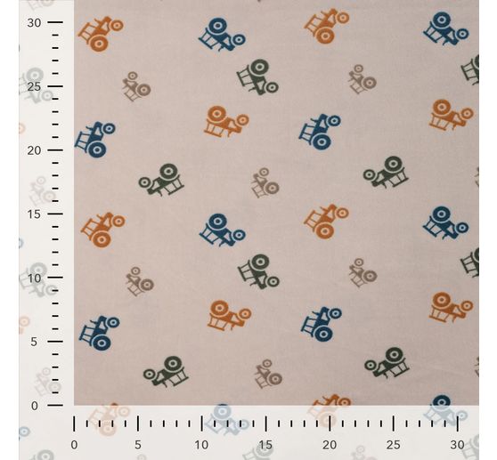 Polyester jersey chilly print "Trekker"