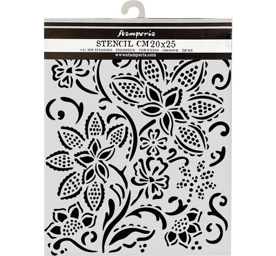 Sjabloon "Timeless - Batik Flowers"