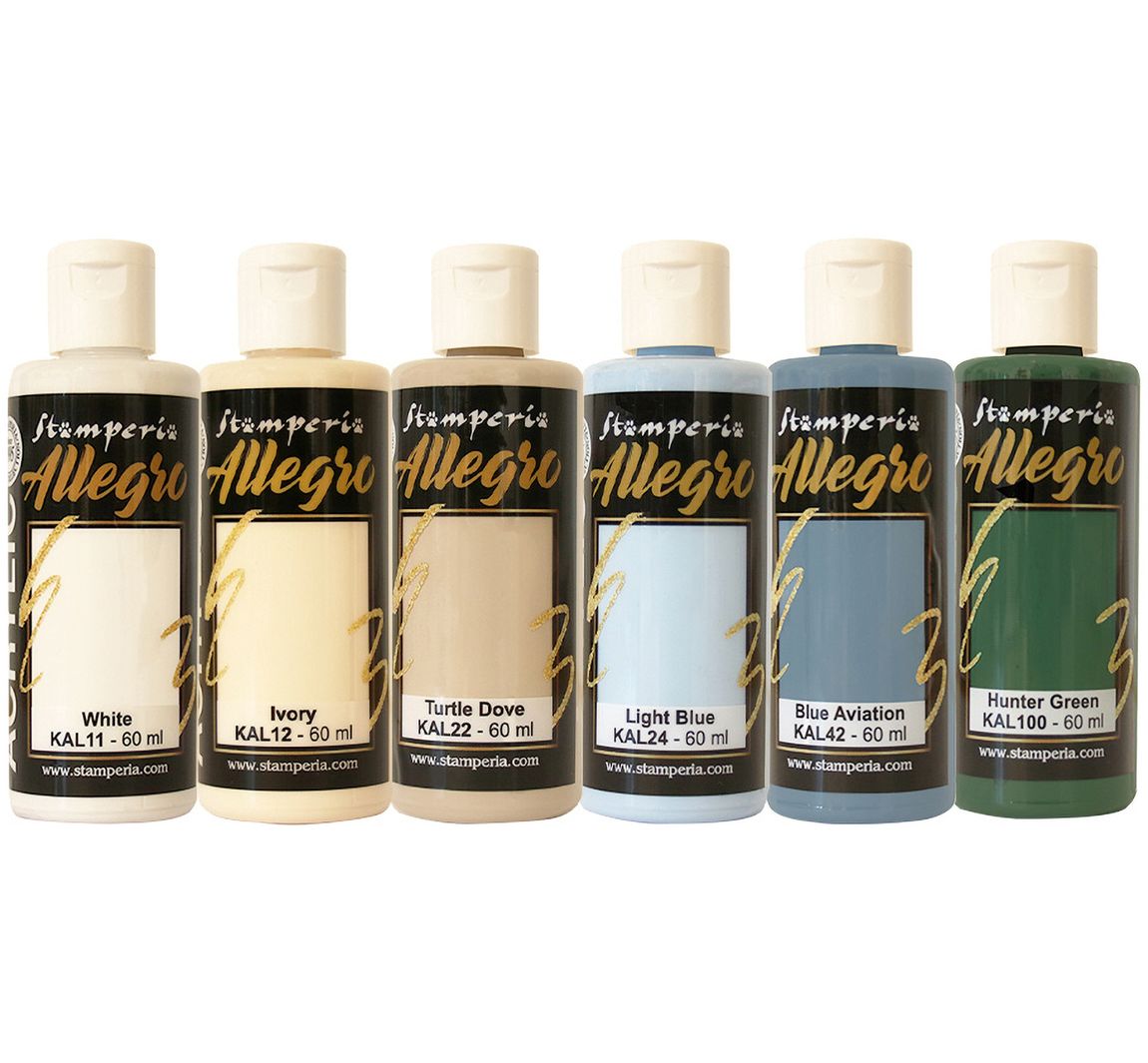 Stamperia Allegro Acrylic "Timeless"