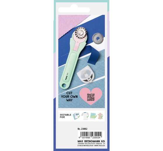 Rotary cutter, incl. spare blades