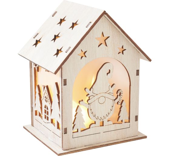 VBS Houten bouwpakket "Kabouterhuis", incl. LED's