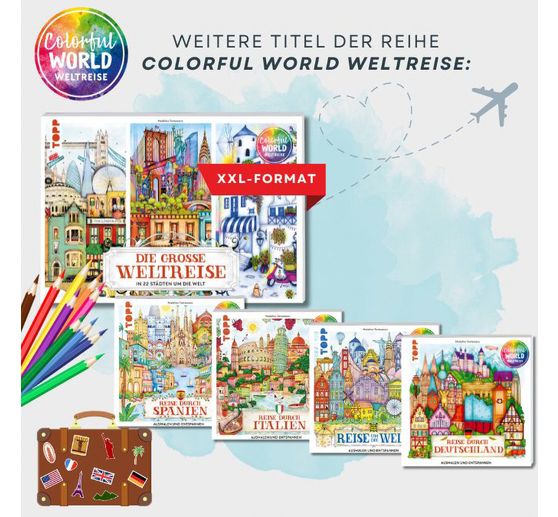 Boek "Colorful World Weltreise - Reise durch Deutschland"