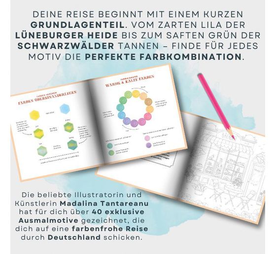 Boek "Colorful World Weltreise - Reise durch Deutschland"