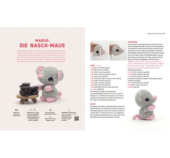 Boek "Flauschige Amigurumi-Häkelschule"