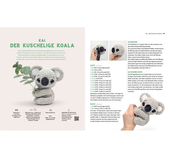 Boek "Flauschige Amigurumi-Häkelschule"