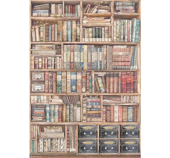 Motif straw silk assortment "Venice City of Art", set of 6