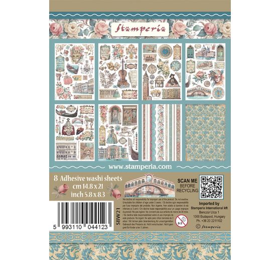 Washi Pad "Venice"