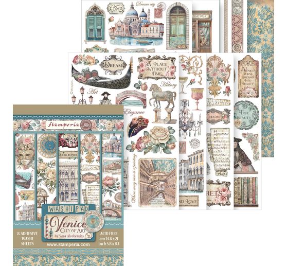 Washi Pad "Venice"