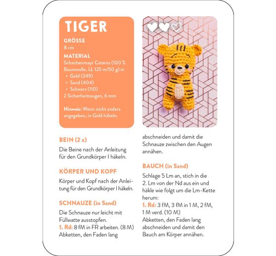 Card set "55 x häkeln - Mini-Amigurumi"