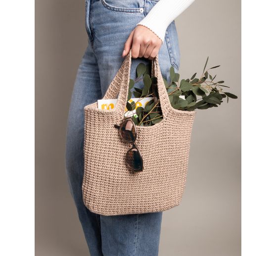 Gerecycled garen met gouddraad, Ø 2mm