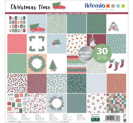 Scrapbook block "Christmas Time"