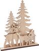 VBS Wooden building kit "Deer at the edge of the forest", 5 parts