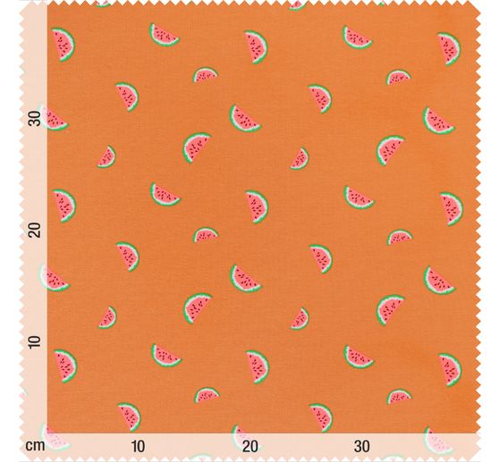 Jersey fabric Neon "Melon"