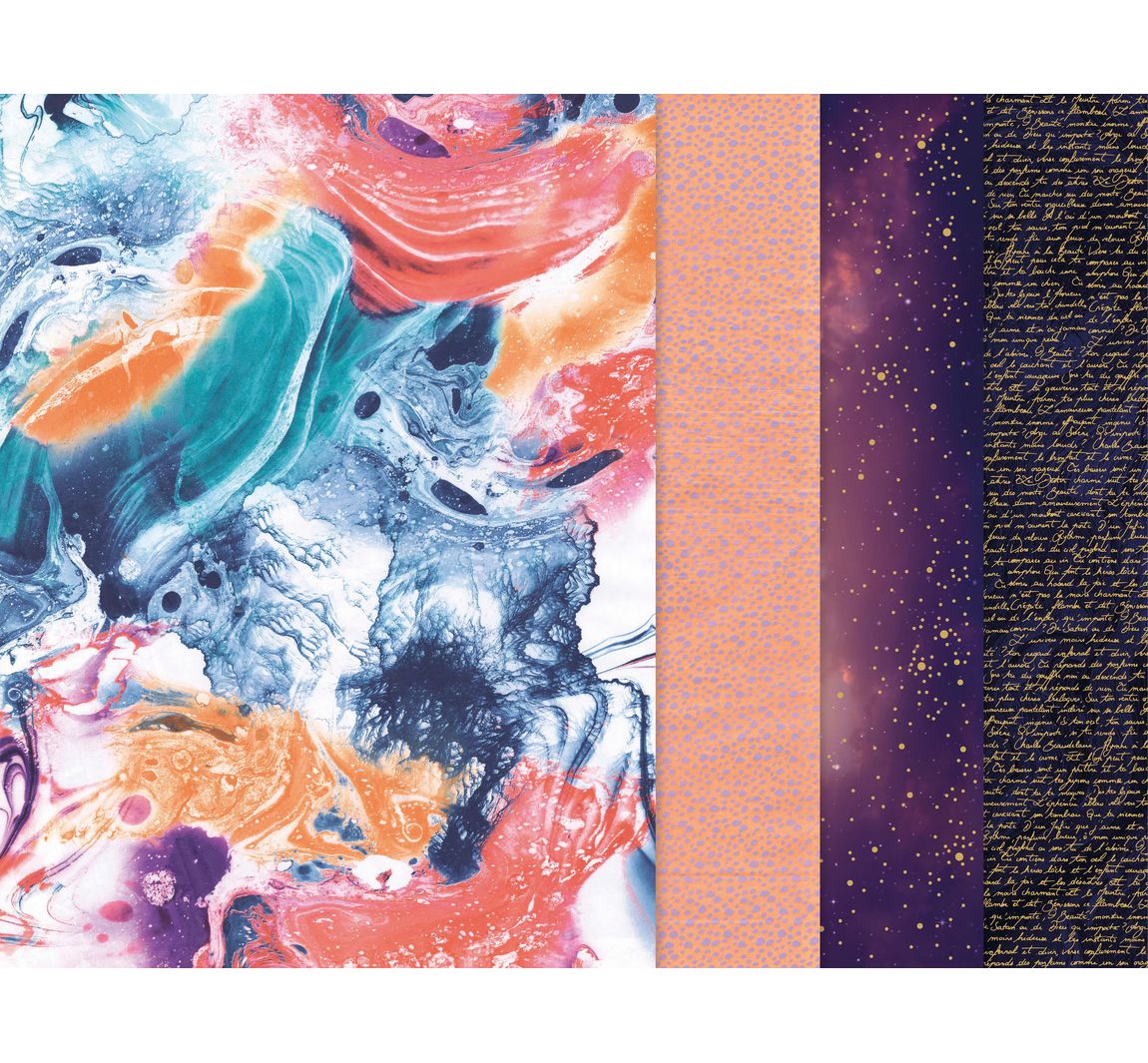 Décopatch Pocket Hot-Foil Collection Mix and Patch "Magical"