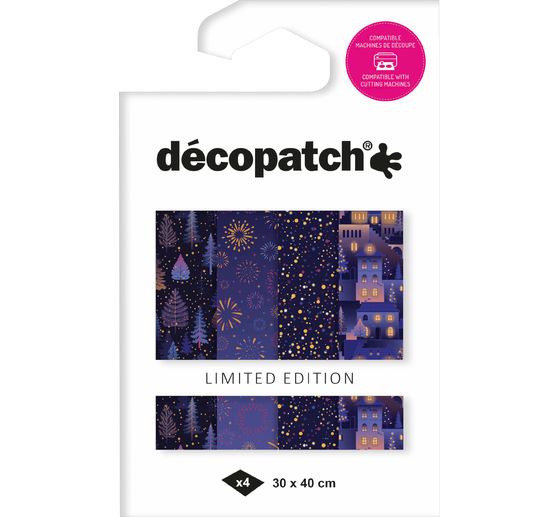 Décopatch Pocket Hot-Foil Collection Mix and Patch "Kerstavond"