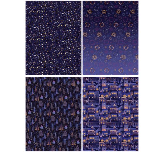 Décopatch Pocket Hot-Foil Collection Mix and Patch "Kerstavond"