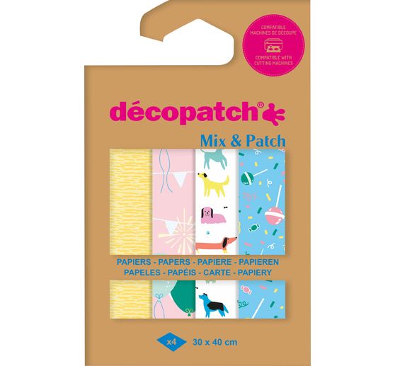 Décopatch Pocket Mix and Patch "Kinderfeestje"