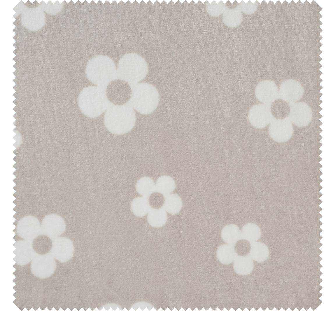 Fleece stof "Bloemen"
