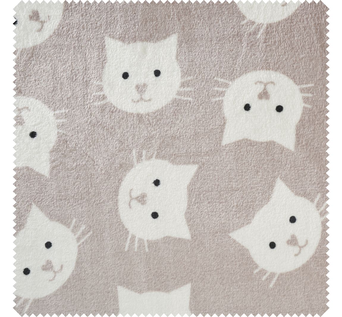 Double fleece stof "Cat"