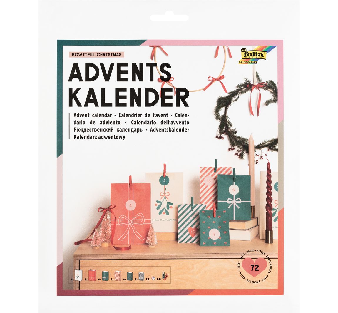 Adventskalender set "Bowtiful Christmas"