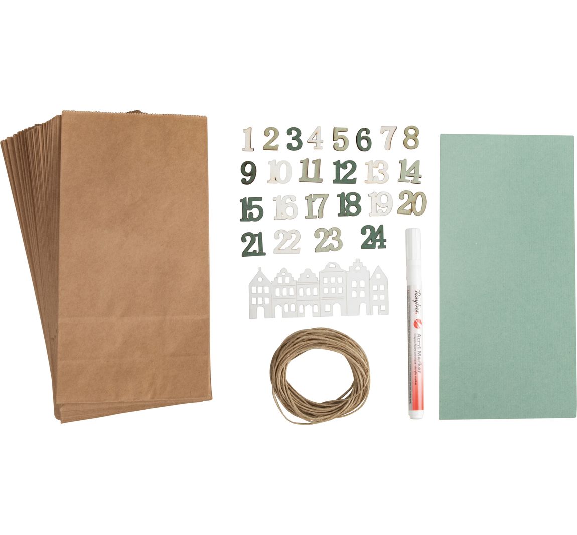Adventskalender set "Nordic"