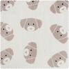 Double fleece stof "Cute Dog"