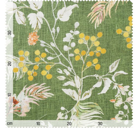 Polyester stof "Lana Green"