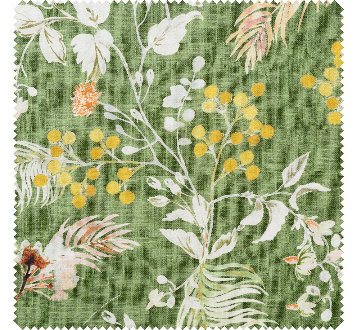 Polyester stof "Lana Green"