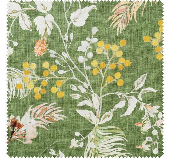 Polyester stof "Lana Green"