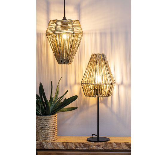 Metal lampshade frame, black coated