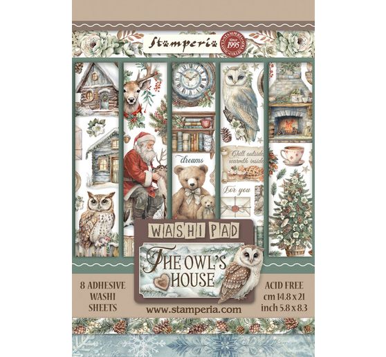 Washi Pad "The Owl's House"
