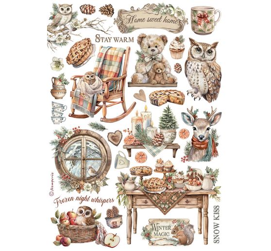 Washi Pad "The Owl's House"