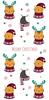 Papieren zakdoekjes "Meowy Xmas"