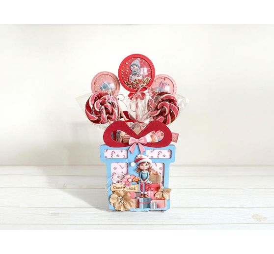 Scrapbook blok "Candy Christmas"